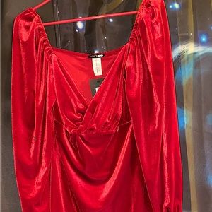 Red Holiday dress sexy